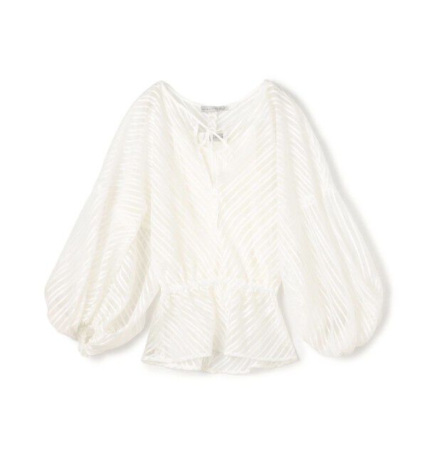 TOMORROWLAND BUYING WEAR「palmer//harding Sonnet Top ブラウス」|シャツ・ブラウス|12 ホワイト系