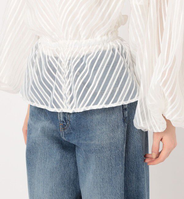 TOMORROWLAND BUYING WEAR「palmer//harding Sonnet Top ブラウス」|シャツ・ブラウス|