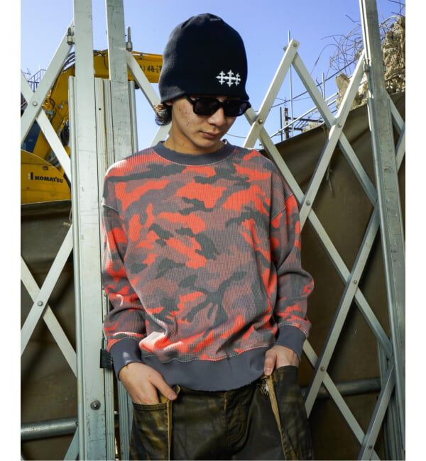 JOINT WORKS「SCREEN STARS 別注 グラインダーワッフル ロンTEE / SCREEN STRAS EX WAFFLE L/S」|Tシャツ・カットソー|