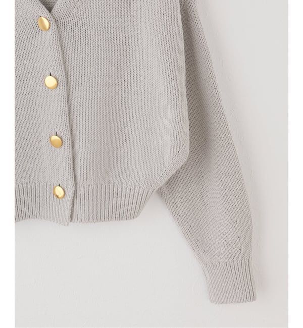 Plage「3Gバルキーヤーン 2WAY Vカーディガン」|カーディガン|