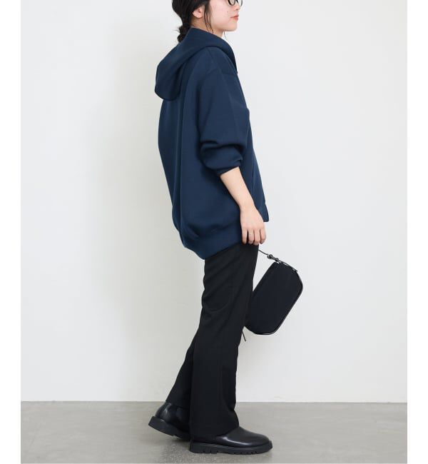 SLOBE IENA「《追加5》ボリュームジップアップフーディー」|パーカー|