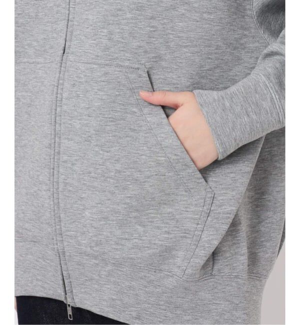 SLOBE IENA「《追加5》ボリュームジップアップフーディー」|パーカー|