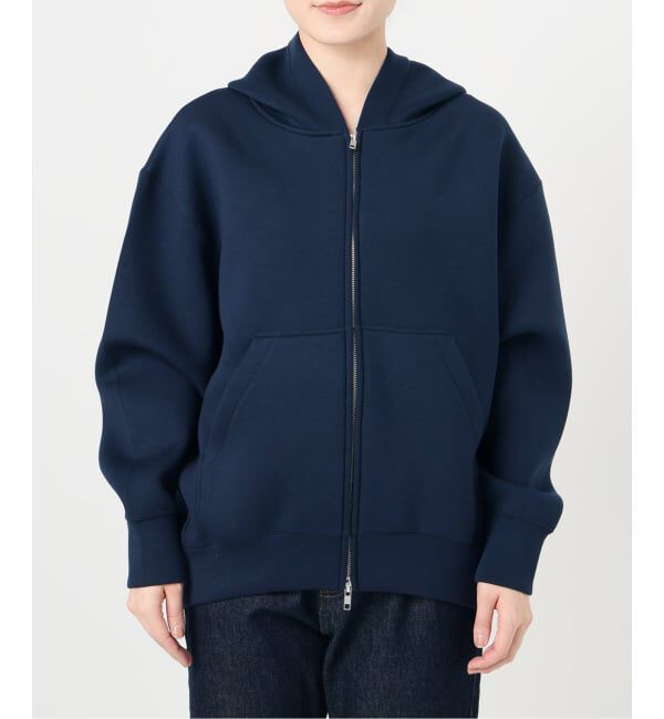 SLOBE IENA「《追加5》ボリュームジップアップフーディー」|パーカー|