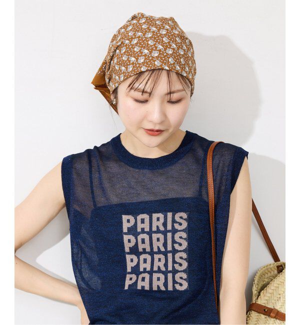 SLOBE IENA「MOISMONT/モワモン バンダナスカーフ 1567509/1467503P」|バンダナ・スカーフ|