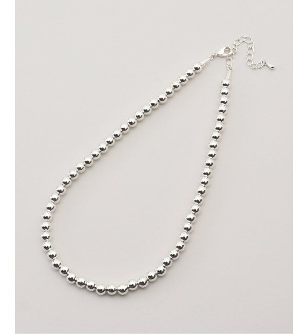 SLOBE IENA「《追加3》SLOBE メタルビーズショートネックレス」|ネックレス|