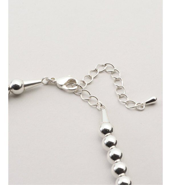 SLOBE IENA「《追加3》SLOBE メタルビーズショートネックレス」|ネックレス|