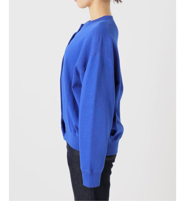 SLOBE IENA「《WEB限定/追加2》ダブルフェイスジャージースナップカーディガン」|カーディガン|