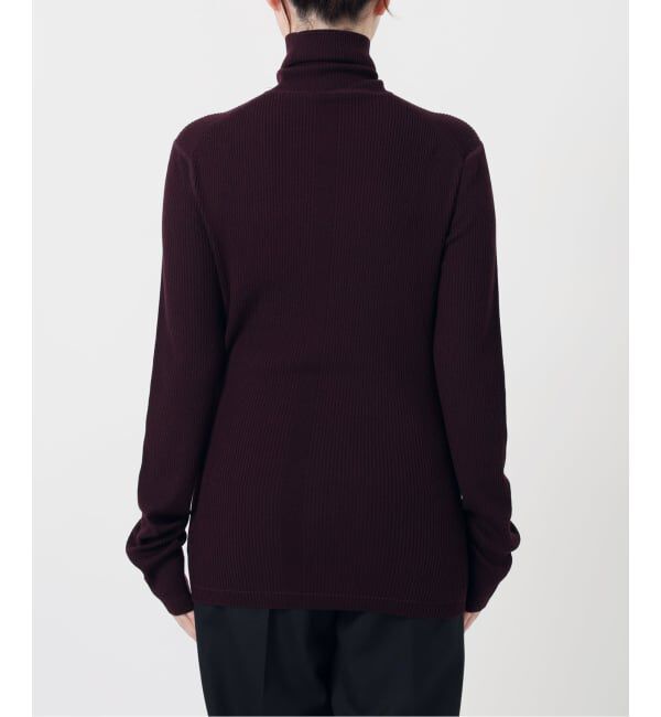 VERMEIL par iena「Embraced wool RIB Turtle ニット」|ニット・セーター|