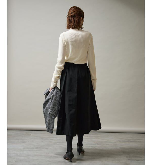 VERMEIL par iena「Embraced wool RIB Turtle ニット」|ニット・セーター|