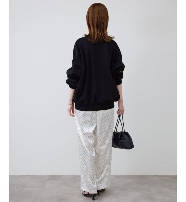 SLOBE IENA「ドットプリントサテンイージーパンツ」|その他|