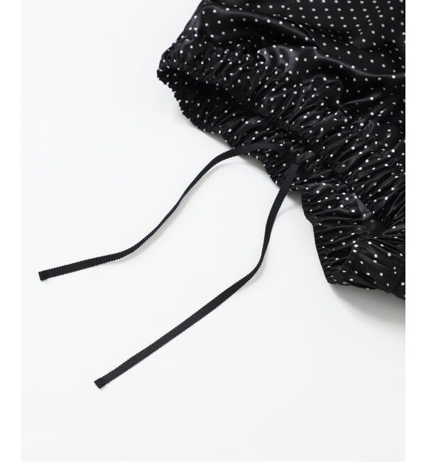 SLOBE IENA「ドットプリントサテンイージーパンツ」|その他|