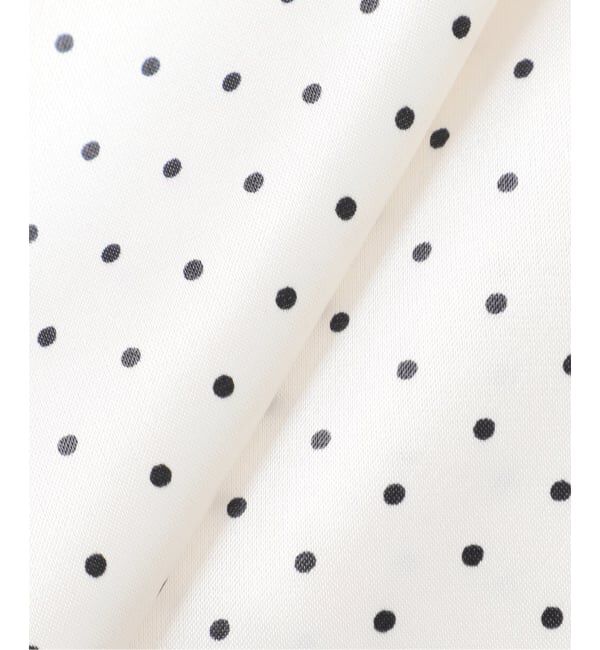 SLOBE IENA「ドットプリントサテンイージーパンツ」|その他|