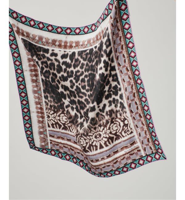 VERMEIL par iena「PIERRE LOUIS MASCIA ピエール ルイマーシャ Scarf 67x67cm 517529/101」|バンダナ・スカーフ|