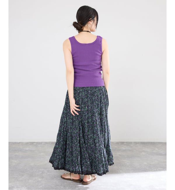 IENA「《予約》PURE SUGAR/ピュア シュガー Debardeur MALAWI タンクトップ」|タンクトップ|