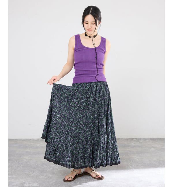 IENA「《予約》PURE SUGAR/ピュア シュガー Debardeur MALAWI タンクトップ」|タンクトップ|