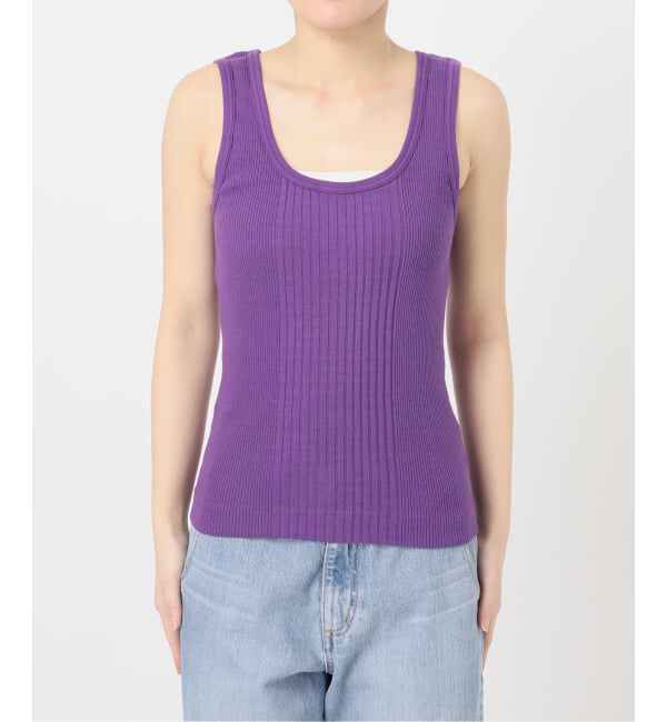 IENA「《予約》PURE SUGAR/ピュア シュガー Debardeur MALAWI タンクトップ」|タンクトップ|