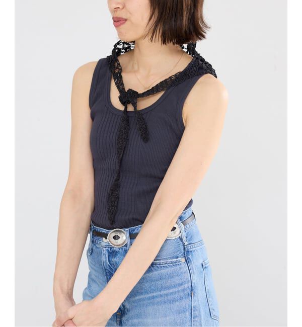 IENA「《予約》PURE SUGAR/ピュア シュガー Debardeur MALAWI タンクトップ」|タンクトップ|