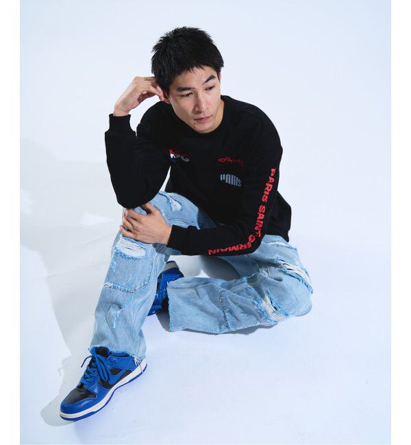 Paris Saint-Germain「【Paris Saint-Germain / パリ・サン＝ジェルマン】 JP ROAD L/S TYPE1」|Tシャツ・カットソー|