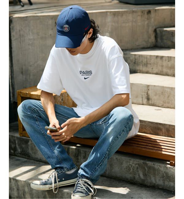 Paris Saint-Germain「【NIKE / ナイキ】PSG M NK PREMIUM EMB TEE IF0506- 100」|Tシャツ・カットソー|