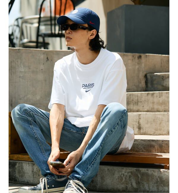 Paris Saint-Germain「【NIKE / ナイキ】PSG M NK PREMIUM EMB TEE IF0506- 100」|Tシャツ・カットソー|