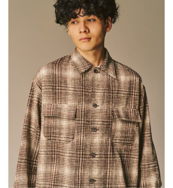 417 EDIFICE「シャギー チェック シャツ」|シャツ・ブラウス|