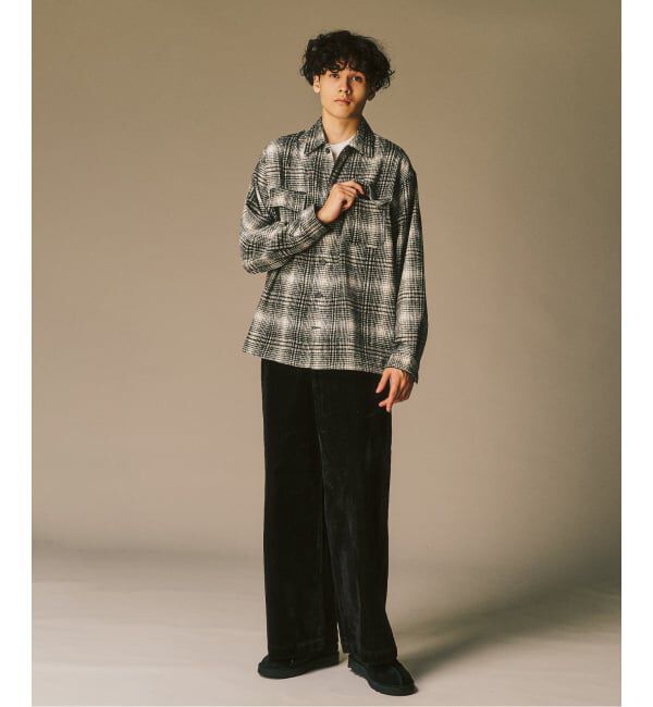 417 EDIFICE「シャギー チェック シャツ」|シャツ・ブラウス|