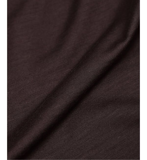 EDIFICE「【L`etiquette &times; EDIFICE】ウール ボート ネック Tシャツ」|Tシャツ・カットソー|