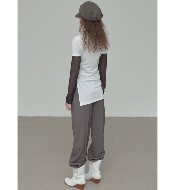 PULP「【Geek Office / ギークオフィス】OPEN YY /  TOYY SIDE SLIT TEE」|Tシャツ・カットソー|