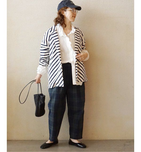 journal standard luxe「リネンワッシャー フリルブラウス」|シャツ・ブラウス|