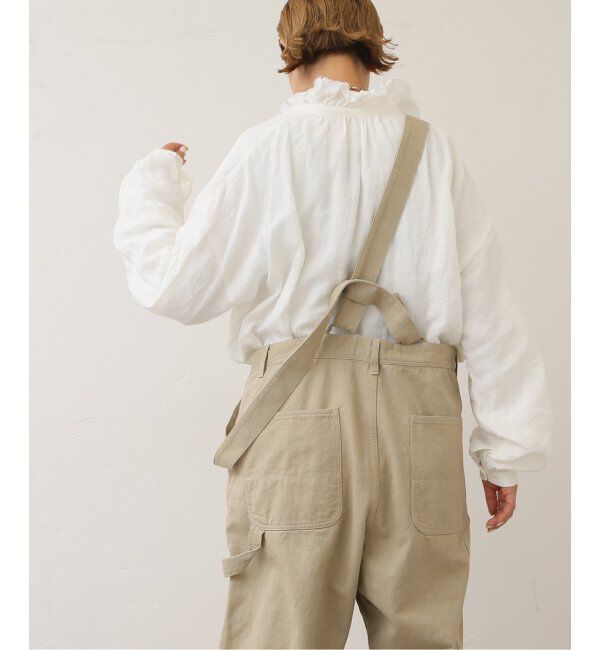 journal standard luxe「リネンワッシャー フリルブラウス」|シャツ・ブラウス|