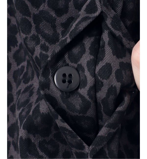 journal standard L'essage「別注【ILL ONE EIGHTY/イル ワンエイティ】LEOPARD ショートブルゾン」|ミリタリージャケット|