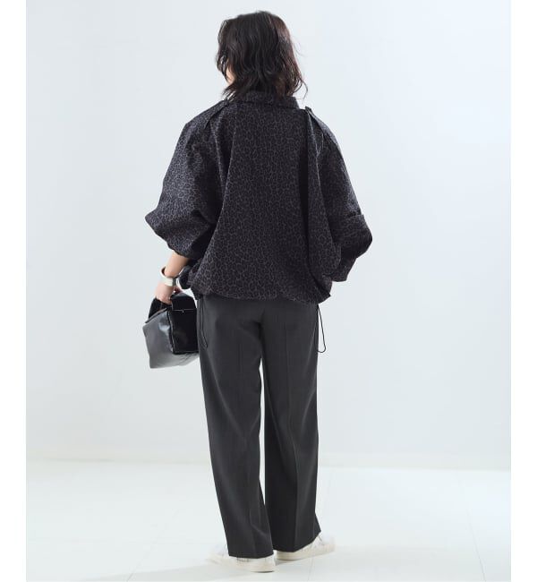 journal standard L'essage「別注【ILL ONE EIGHTY/イル ワンエイティ】LEOPARD ショートブルゾン」|ミリタリージャケット|