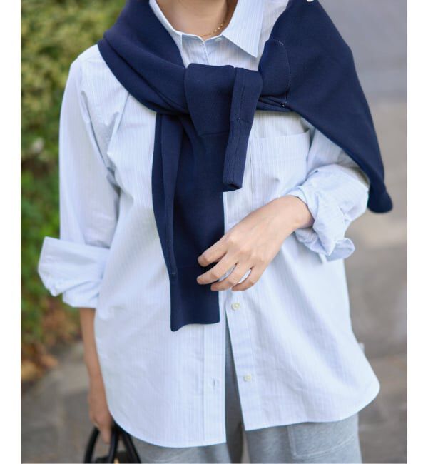 JOURNAL STANDARD「《追加2》先染めタイプライターレギュラーシャツ」|シャツ・ブラウス|