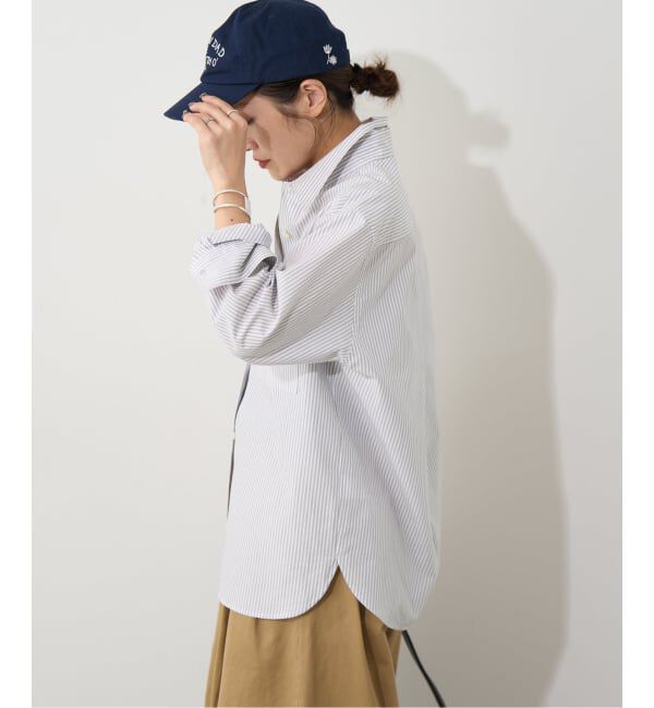 JOURNAL STANDARD「《追加2》先染めタイプライターレギュラーシャツ」|シャツ・ブラウス|