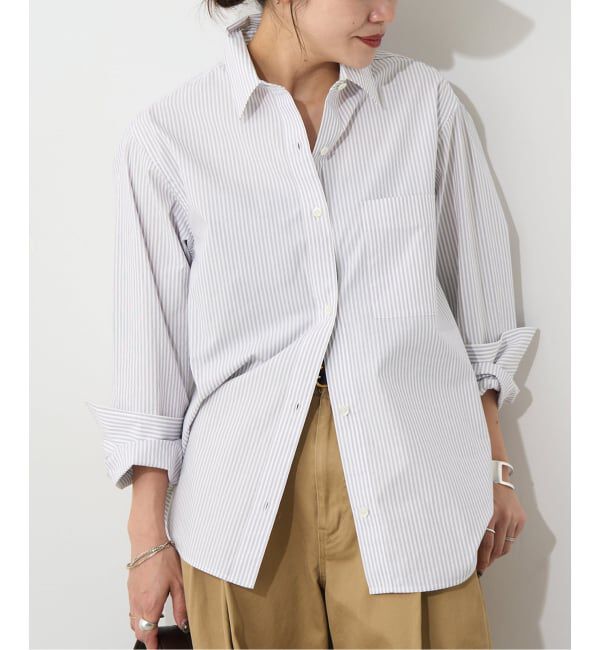 JOURNAL STANDARD「《追加2》先染めタイプライターレギュラーシャツ」|シャツ・ブラウス|