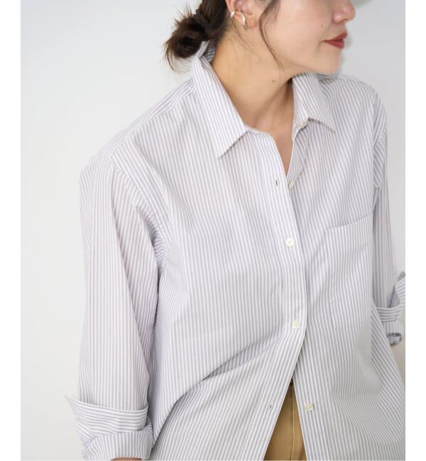 JOURNAL STANDARD「《追加2》先染めタイプライターレギュラーシャツ」|シャツ・ブラウス|