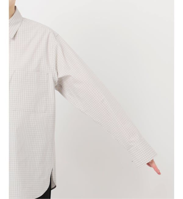 JOURNAL STANDARD「《追加2》先染めタイプライターレギュラーシャツ」|シャツ・ブラウス|