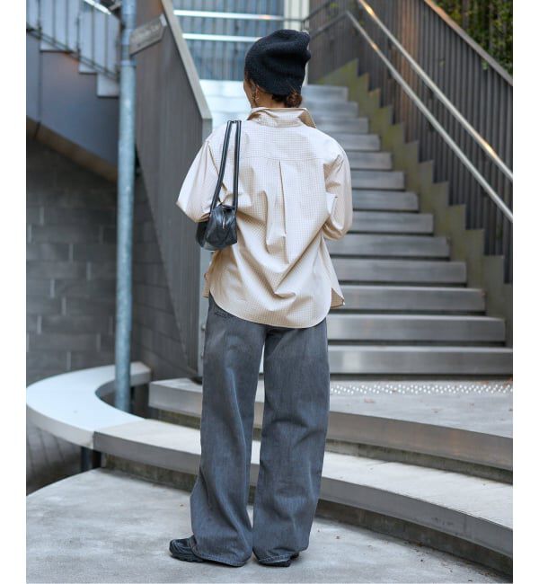 JOURNAL STANDARD「《追加2》先染めタイプライターレギュラーシャツ」|シャツ・ブラウス|