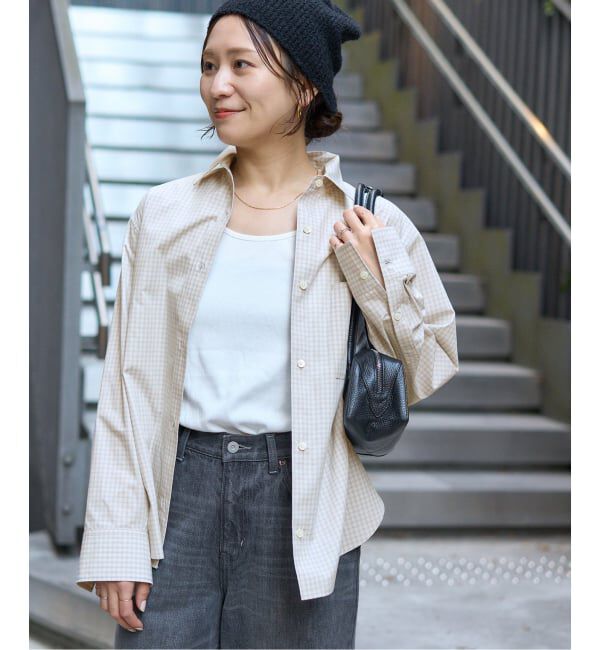 JOURNAL STANDARD「《追加2》先染めタイプライターレギュラーシャツ」|シャツ・ブラウス|