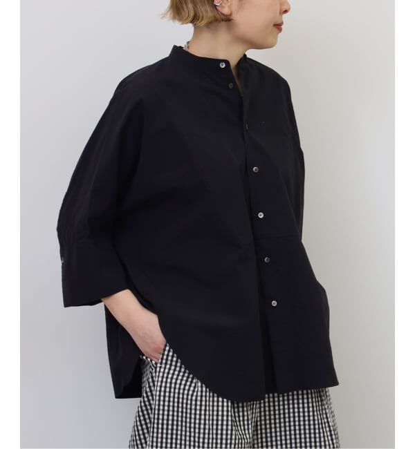 journal standard luxe「C/Cu ドルマンシャツ」|シャツ・ブラウス|ブラック