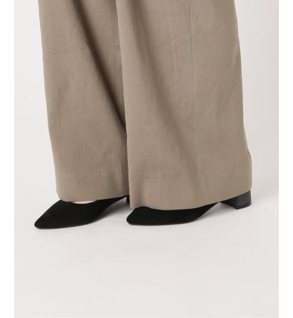 journal standard L'essage「《予約》バイオリネン ワイドタックパンツ」|スラックス|