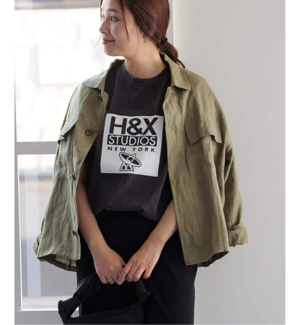 JOURNAL STANDARD「《追加予約2》リネンミリタリージャケット」|ミリタリージャケット|