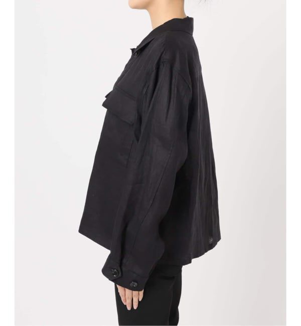 JOURNAL STANDARD「《追加予約2》リネンミリタリージャケット」|ミリタリージャケット|