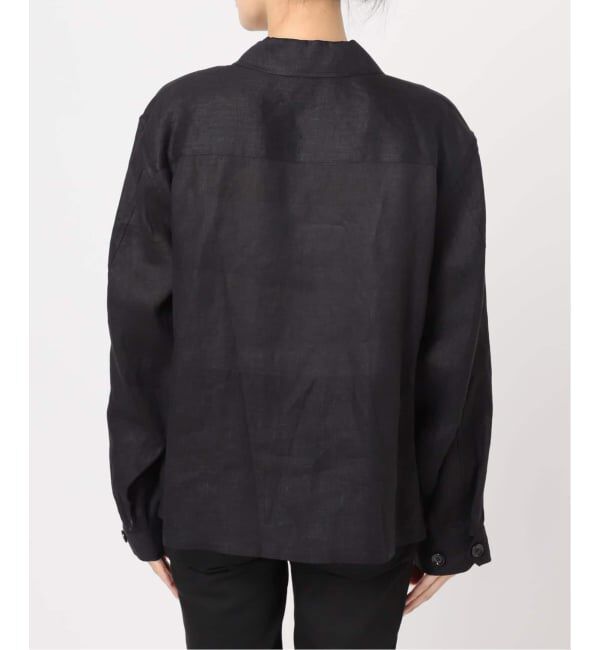 JOURNAL STANDARD「《追加予約2》リネンミリタリージャケット」|ミリタリージャケット|