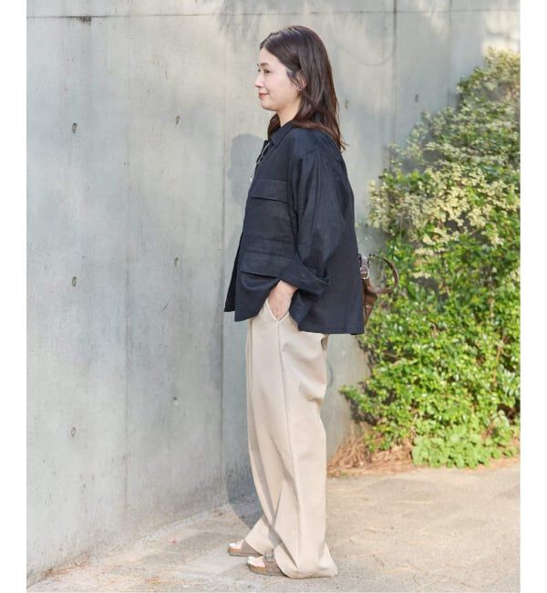 JOURNAL STANDARD「《追加予約2》リネンミリタリージャケット」|ミリタリージャケット|