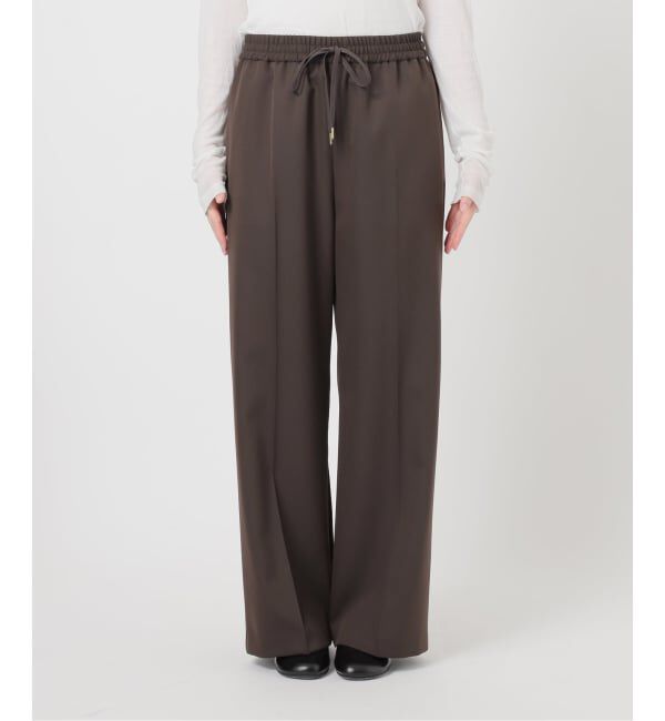 Spick and Span「《手洗い可》P/Wイージースラックスパンツ」|スラックス|