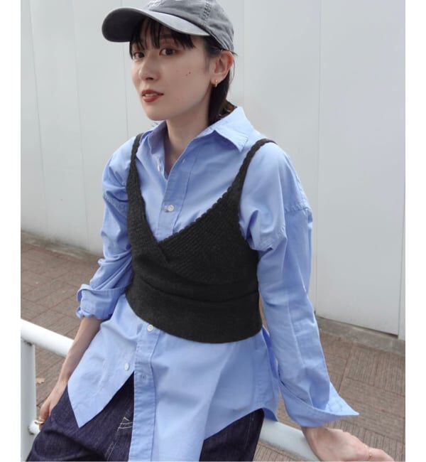 FRAMeWORK「ランジェリーニット」|ニット・セーター|ブラック