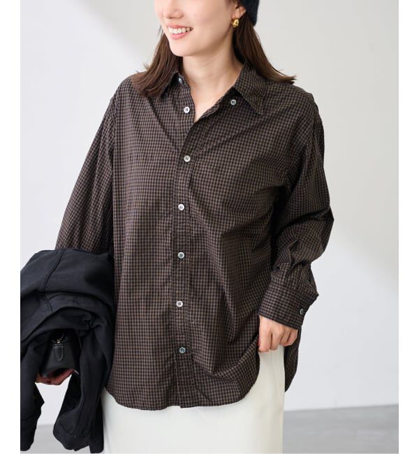 FRAMeWORK「ギンガムチェックシャツ」|シャツ・ブラウス|