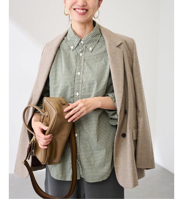 FRAMeWORK「ギンガムチェックシャツ」|シャツ・ブラウス|