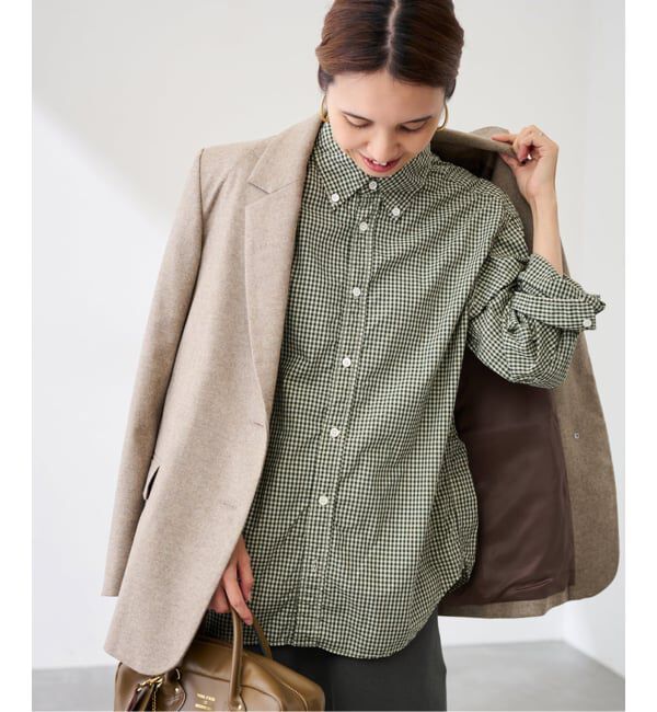 FRAMeWORK「ギンガムチェックシャツ」|シャツ・ブラウス|